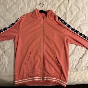 Pink Dolphin Men’s Pink Zip Jacket Large